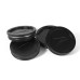 Z Centercaps | Satin Black + Gloss Black Z