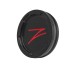 Z Centercaps | Satin Black + Red Z