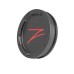 Z Centercaps | Matte Gunmetal + Red Z
