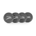 Z Centercaps | Matte Gunmetal + White Z