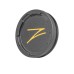 Z Centercaps | Matte Gunmetal + Yellow Z