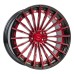 ZP.MODULAR 2 | DEEP CONCAVE - Blood Red Centers / Gloss Black Lip ZP.MODULAR 2 | DEEP CONCAVE - Blood Red Centers / Gloss Black Lip